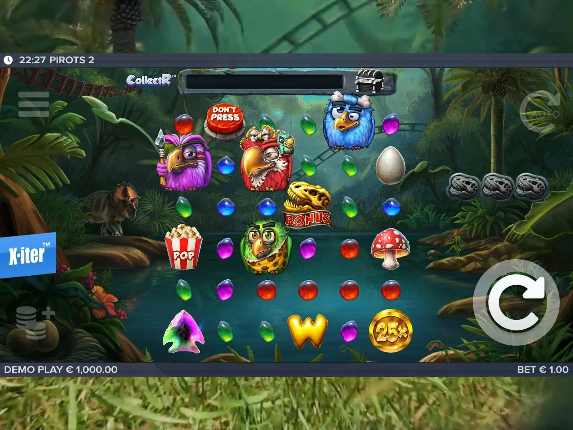 Pirots 2 slot screenshot